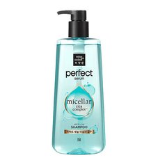 Глубоко очищающий мицеллярный шампунь с экстрактом центеллы Perfect serum Micellar cica complex Shampoo MISE EN SCENE 680 мл