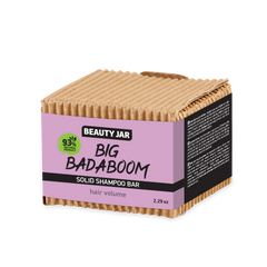 Solid Shampoo for Hair Volume Big Badaboom Beauty Jar 65 g