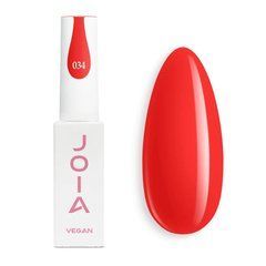 Гель-лак для ногтей красный 034 эмаль JOIA vegan 6 мл