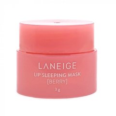 Нічна маска для губ Lip Sleeping Mask mini (Berry) мініатюра Laneige 3 мл