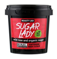 Softening body scrub Sugar Lady Beauty Jar 200 ml