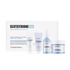 Набор средств для лица с гиалуроновой кислотой и витаминами Glutathione Hyal Aqua Multi Care Kit Medi-Peel