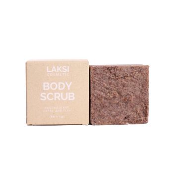 Body scrub with crushed grape seeds LAKSI cosmetic 90 g