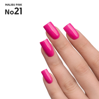 Гель-лак для нігтів 21 Malibu Pink Shelly 12 мл