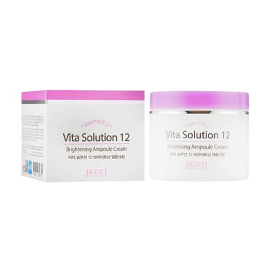 Face cream Radiance Vita Solution 12 Brightening Ampoule Cream Jigott 100 ml