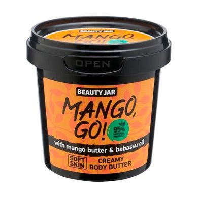 Body Cream Mango, Go! Beauty Jar 135 g