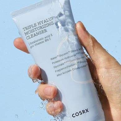 Пінка для вмивання Hydrium Triple Hyaluronic Moisturizing Cleanser COSRX 150 мл