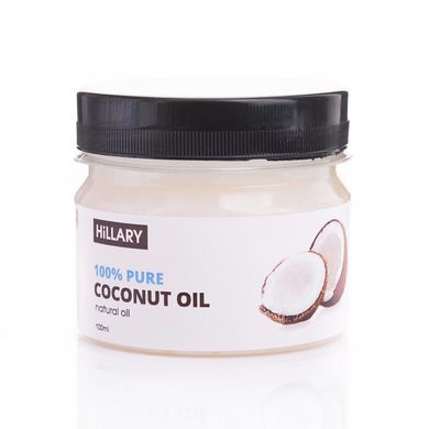 Рафінована кокосова олія Pure Coconut Oil Hillary 100 мл