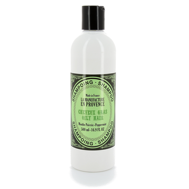 Shampoo for oily hair Mint La Manufacture en Provence 500 ml