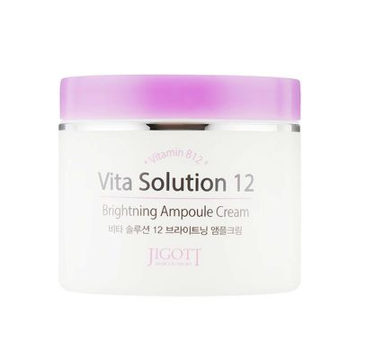 Крем для лица Сияние Vita Solution 12 Brightening Ampoule Cream Jigott 100 мл