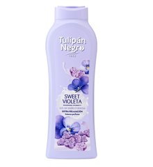 Shower gel Sweet violet Tulipan Negro 650 ml