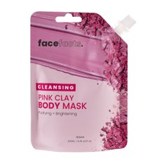 Очищуюча грязьова маска для тіла Рожева глина Face Facts 200 мл