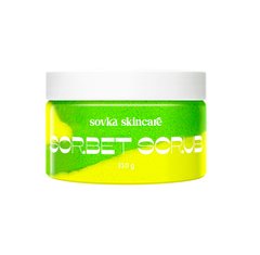 Скраб для тіла Sorbet Scrub Apple&Lime Sovka Skincare 310 г