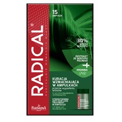 Зміцнюючий концентрат проти випадіння волосся Farmona Radical 5*15 мл
