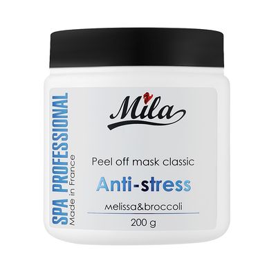 Alginate mask Anti-Stress Melissa + Broccoli ActImmune TM & Melissa Anti-Stress Mila Perfect 200 g