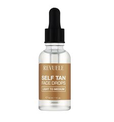Drops for face self-tan From light to medium Revuele 30 ml