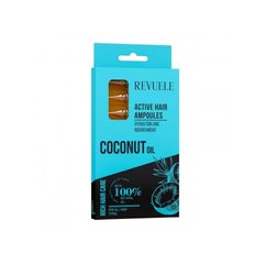 Active complex for hair in ampoules Coconut oil Revuele 8x5 ml