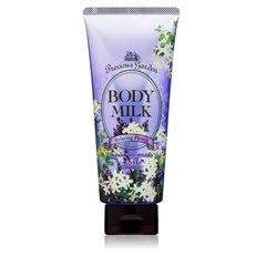 Body milk with the aroma of lavender and jasmine Precious Garden Body Milk Relaxing Flower Kose Cosmeport 200 g