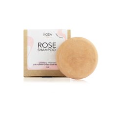 Solid shampoo for all hair types Rose KOSA 70 g
