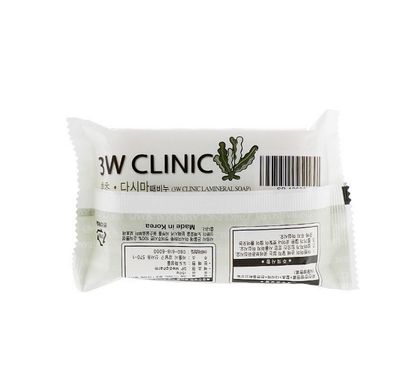 Очищуюче мило для обличчя і тіла з екстрактом срібла Silver nano Dirt Soap 3W Clinic 150 г