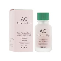 Spot remedy for acne AC Clean Up Pink Powder Spot Etude House 15 ml