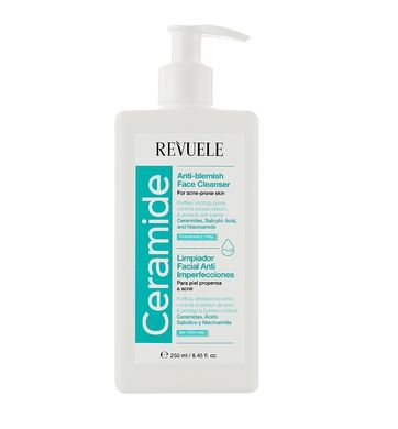 Cleanser against spots and pigmentation with ceramides Revuele 250 ml