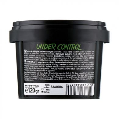 Facial Scrub Under Control Beauty Jar 120 ml