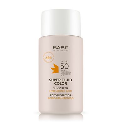 Sunscreen BB fluid with toning effect for all skin types Babe Laboratorios 50 ml