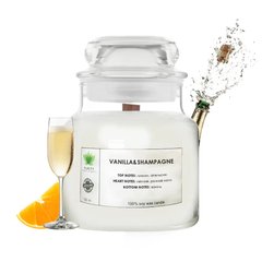 Aromatic candle Vanilla&Champagne XM PURITY 100 g