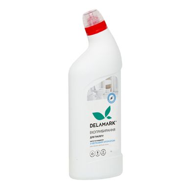 Means for washing and cleansing the toilet with a floral aroma DeLaMark 1 l