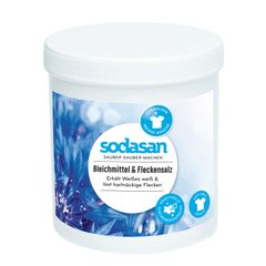 Органическое кислородное средство для отбеливания и удаления стойких загрязнений SODASAN 0,5 кг