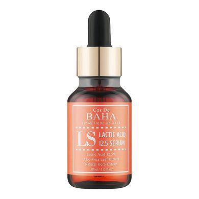 Сыворотка для лица с молочной кислотой 12,5% Lactic Acid Serum (LS) Cos De Baha 30 мл