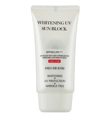 Sunscreen whitening cream WHITENING UV SUN BLOCK CREAM SPF50 PA+++ Jigott 70 ml
