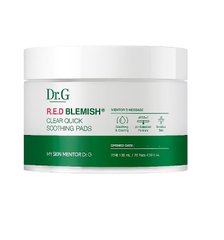 Диски для лица RED Blemish Clear Quick Soothing Pads Dr.G 70 шт
