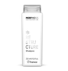 Відновлюючий шампунь для пошкодженого волосся з рисом та пептидами Morphosis Restructure Shampoo Framesi 250 мл