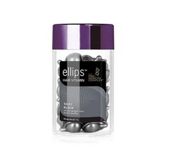 Витамины-масло для волос Шелковая ночь с Про-Кератиновым Комплексом Ellips 50 шт