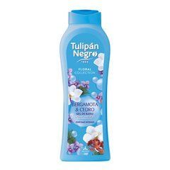 Żel pod prysznic perfumowany Floral Bergamot and Cedar Tulipan Negro 650 ml