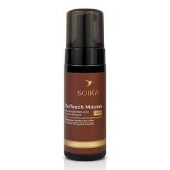 Self-tanning mousse for face and body with keto sugar and Avocado oil SPF 20 TanTouch Mousse DARK Soika 150 ml