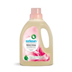 Organic liquid agent-concentrate Woolen Wash for washing wool, silk and delicate fabrics SODASAN 0.75 l