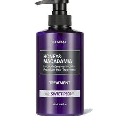 Honey & Macadamia Protein Hair Treatment Sweet Peony Kundal 500 ml