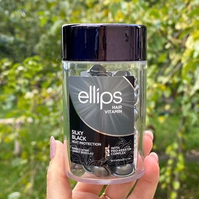 Вітаміни-олія для волосся Шовкова ніч з Про-Кератиновим Комплексом Ellips 50 шт