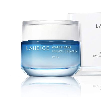 Face cream with hyaluronic acid Water Bank Hydro Cream EX Laneige 50 ml
