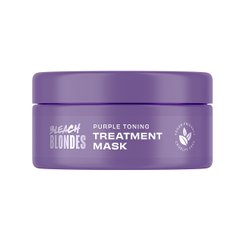 Mask against yellowness of bleached hair Bleach Blondes Purple Toning Treatment Mask Lee Stafford 200 ml