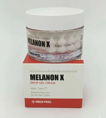 Capsule gel-cream with retinol for skin rejuvenation, brightening and moisturizing Melanon X Drop Gel Cream Medi-Peel 50 ml