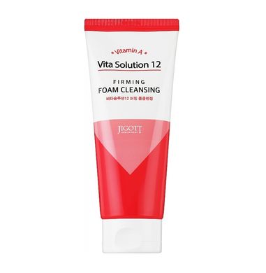 Подтягивающая пенка для умывания Vita Solution 12 Firming Foam Cleansing Jigott 180 мл