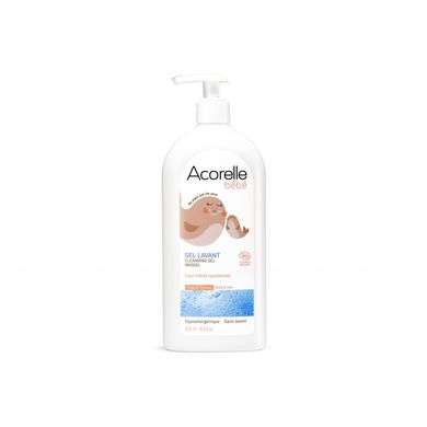 Гель для волосся та тіла очищувальний гіпоалергенний Acorelle 500 мл