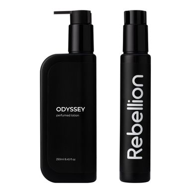 Perfumed body lotion Odyssey Rebellion 250 ml