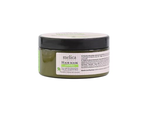 Маска для фарбованого волосся з оливковою олією та уф-фільтрами Melica Organic 350 мл