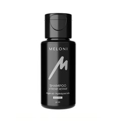 Regenerating sulfate-free shampoo with silk hydrolyzate and argan oil SHAMPOO XTREME REPAIR MELONI 50 ml
