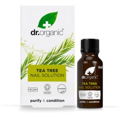 Solution for restoration and protection of nails with tea tree extract Dr.Organic 10 ml